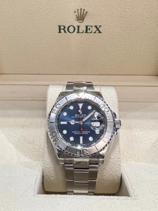 Rolex Yacht Master 2015 Blue Dial 37mm Like New