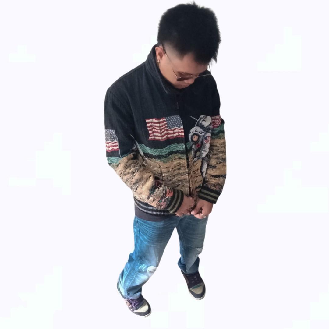 Saint laurent deals moon jacket