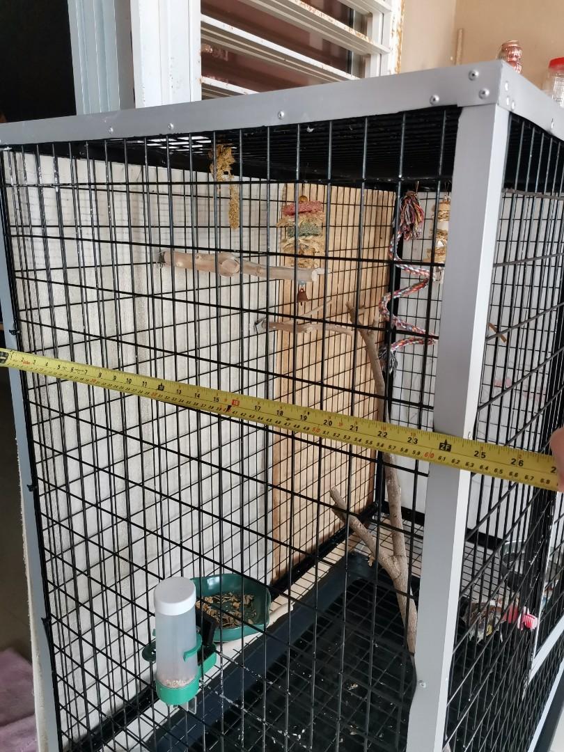 Sangka kuching Bird Cage dog Cage, Pet Supplies, Homes & Other Pet Accessories on Carousell