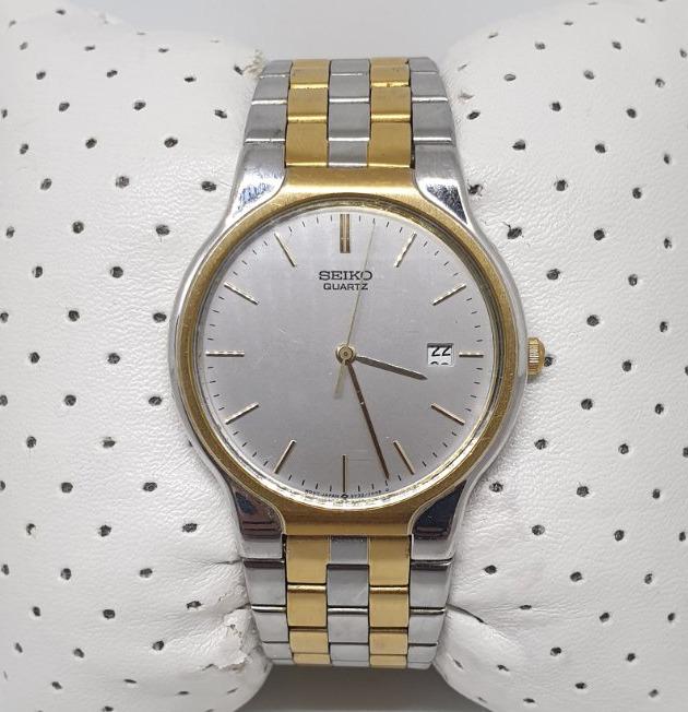 Seiko 5Y32-7000 Vintage Gold and Silver Watch #TSEwatches, Men's Fashion,  Watches & Accessories, Watches on Carousell