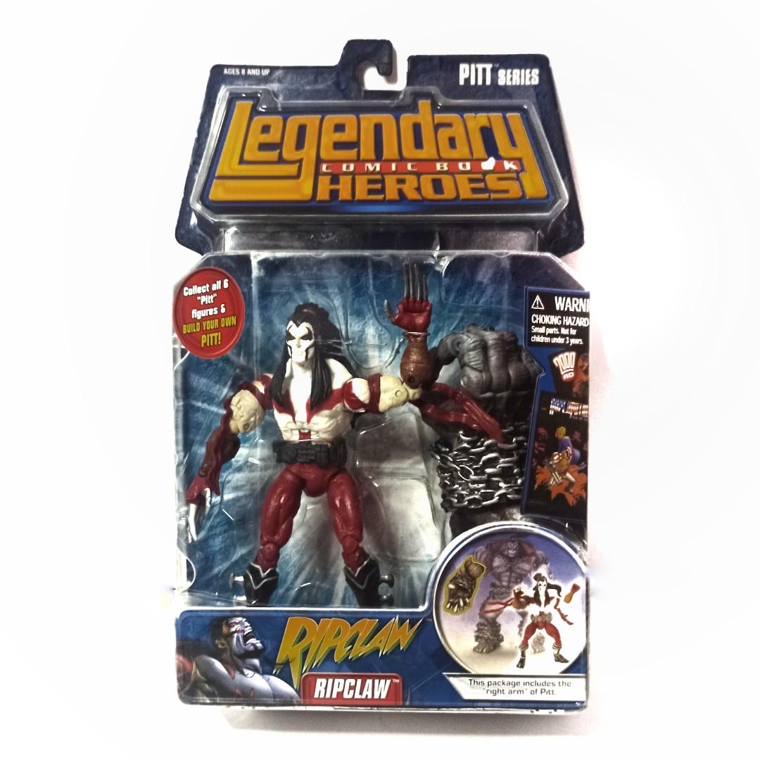  Legendary Heroes Series 1 Set Of 8 With Build A Pitt : Toys &  Games