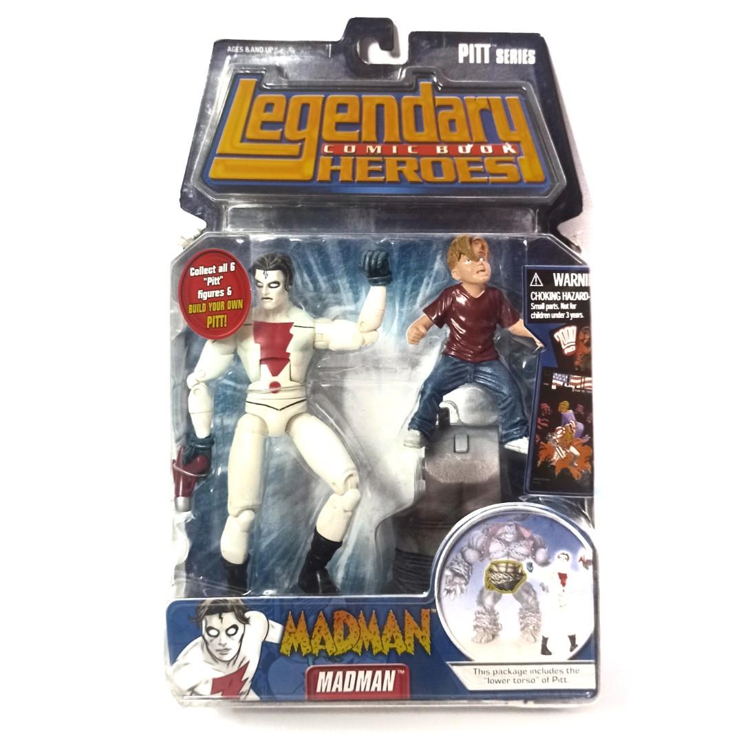 Legendary Heroes Series 1 Set Of 8 With Build A Pitt