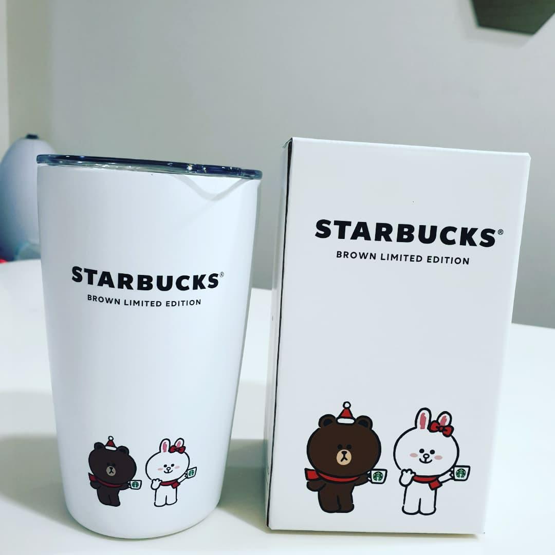 Starbucks x Line Friends 12oz tumbler, Hobbies & Toys, Memorabilia