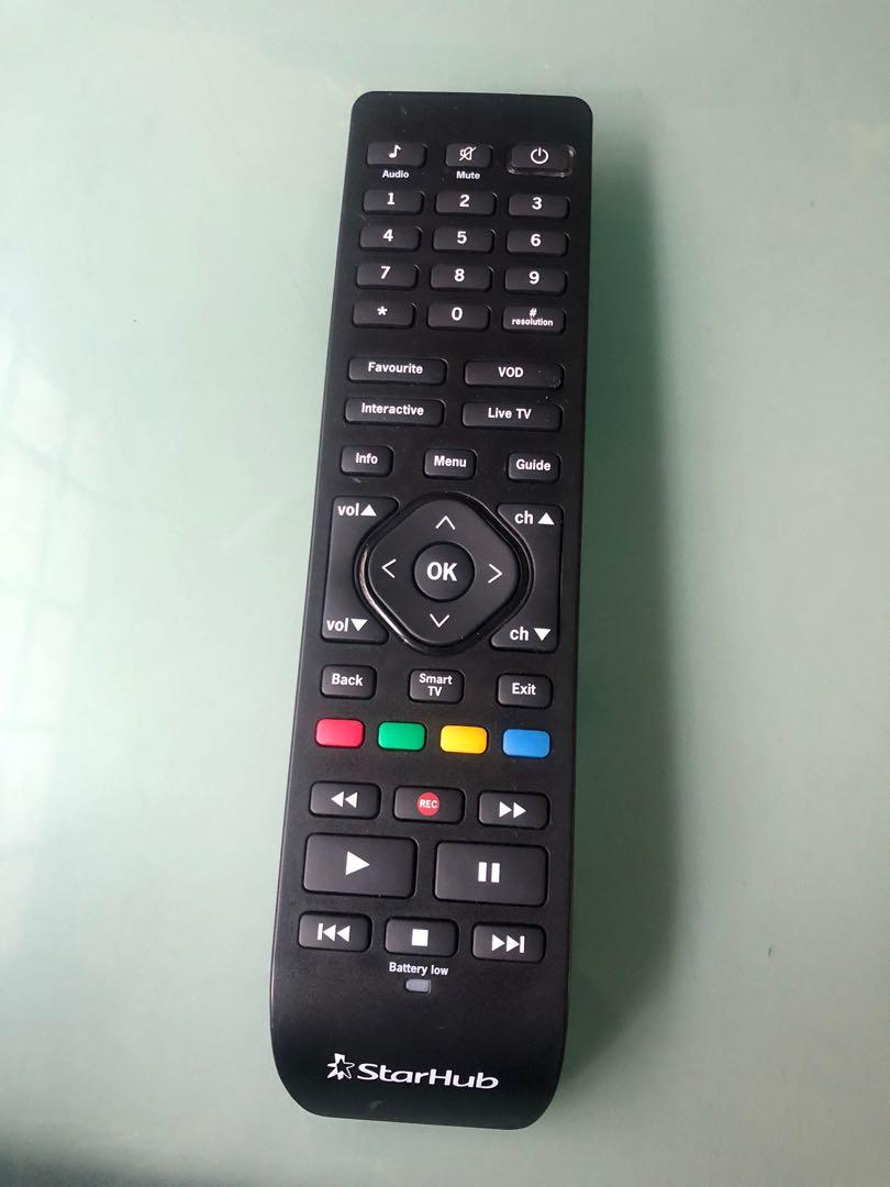 Starhub Setup Box remote, TV & Home Appliances, TV & Entertainment, TV