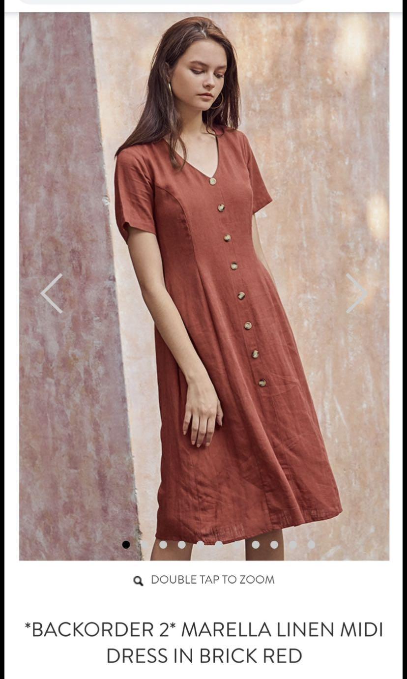 TCL The Closet Lover Marella Midi Dress size L Women s Fashion