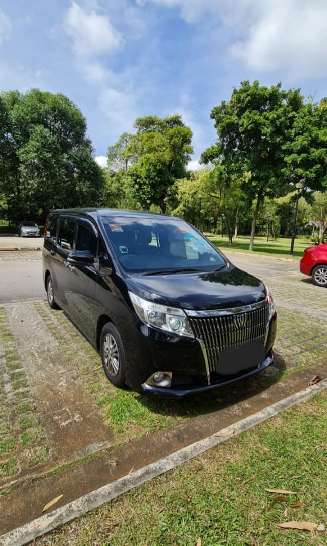 Toyota 8 seater Esquire for rental! Top notch condition with NEW 3 way ...