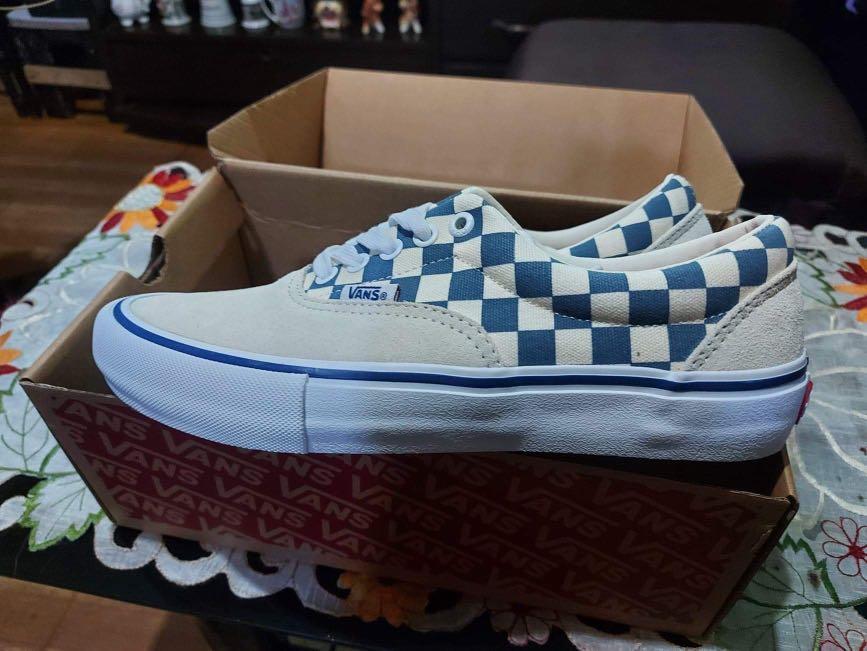 Vans era clearance pro blue white