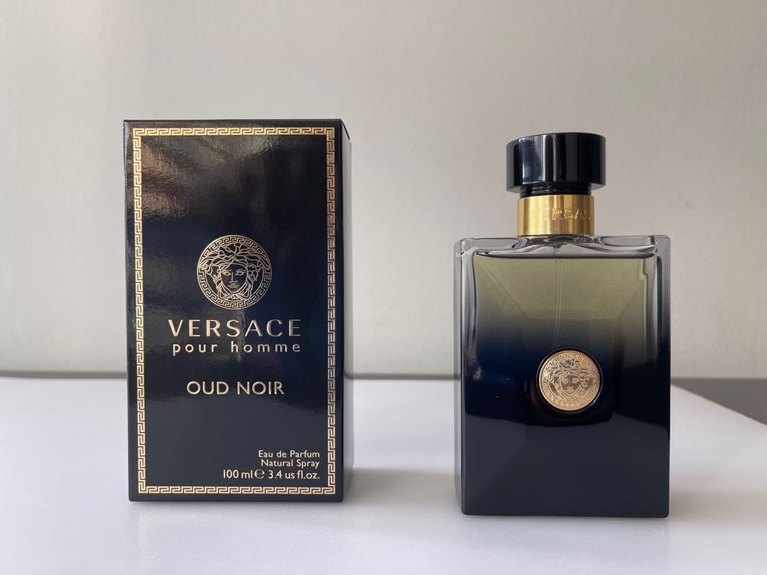 Versace oud noir EDP 100ml, Beauty & Personal Care, Fragrance