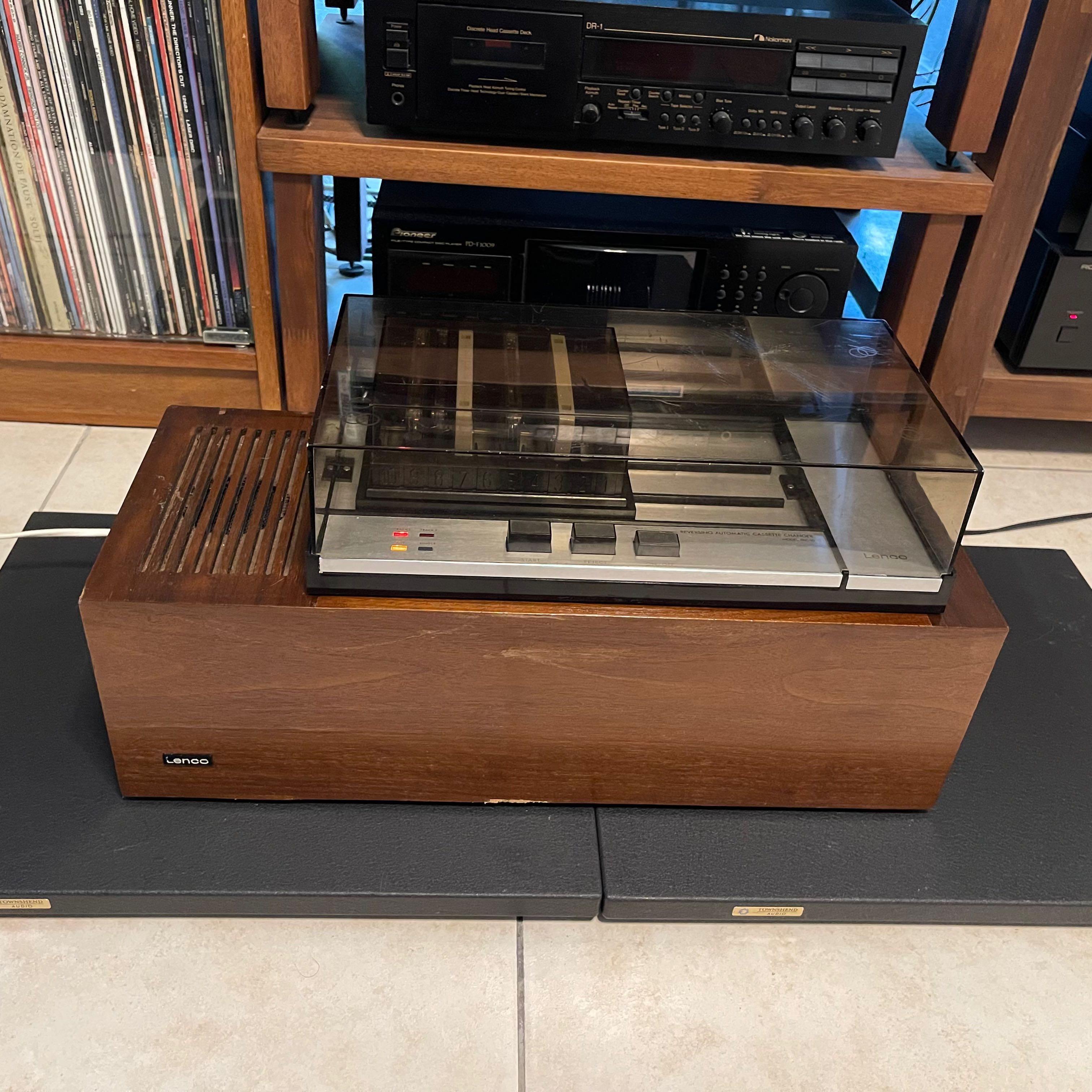 VERY RARE LENCO REVERSING AUTOMATIC CASSETTE CHANGER MODEL PAC10