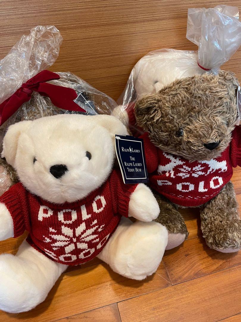 vintage polo ralph lauren 2000's teddy bear, Hobbies & Toys, Memorabilia &  Collectibles, Vintage Collectibles on Carousell