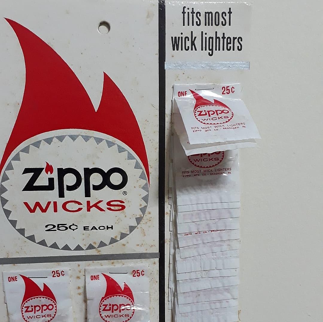 Vintage Zippo lighter wicks, Rare NOS!, Hobbies & Toys, Memorabilia