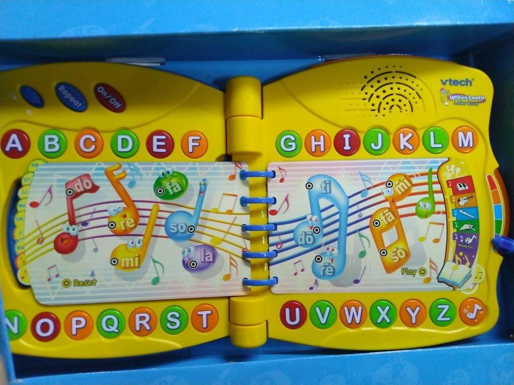 Vtech write and learn letter book top