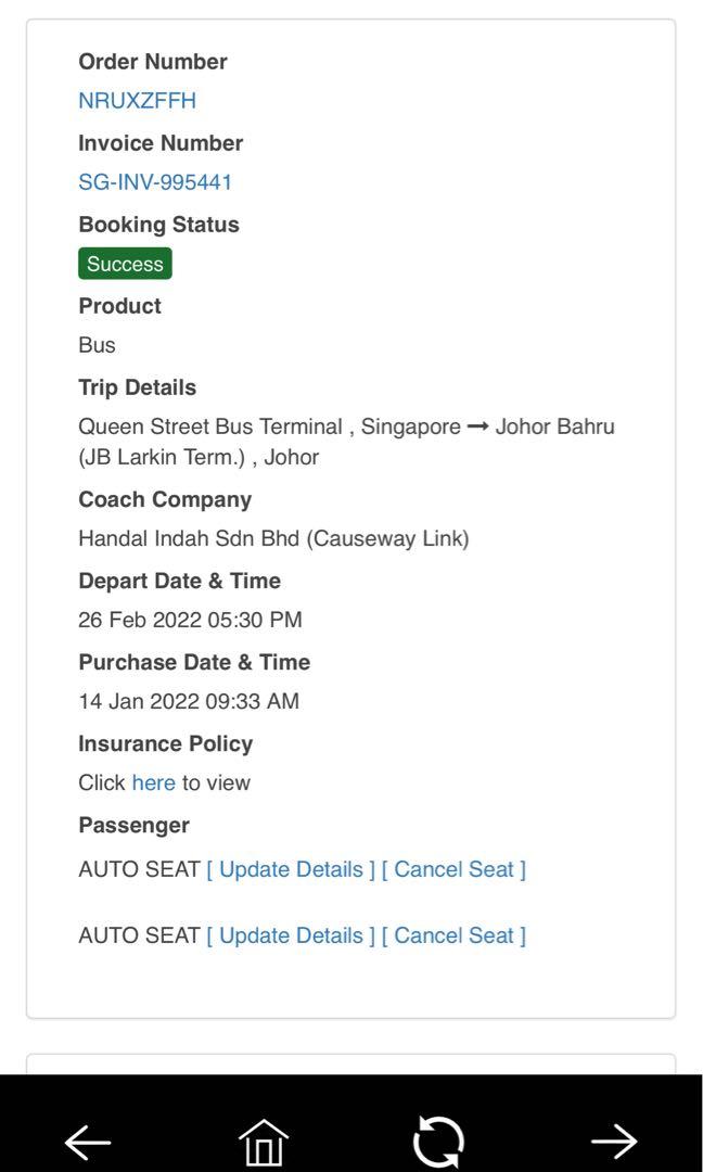 Ticket bus causeway link How To