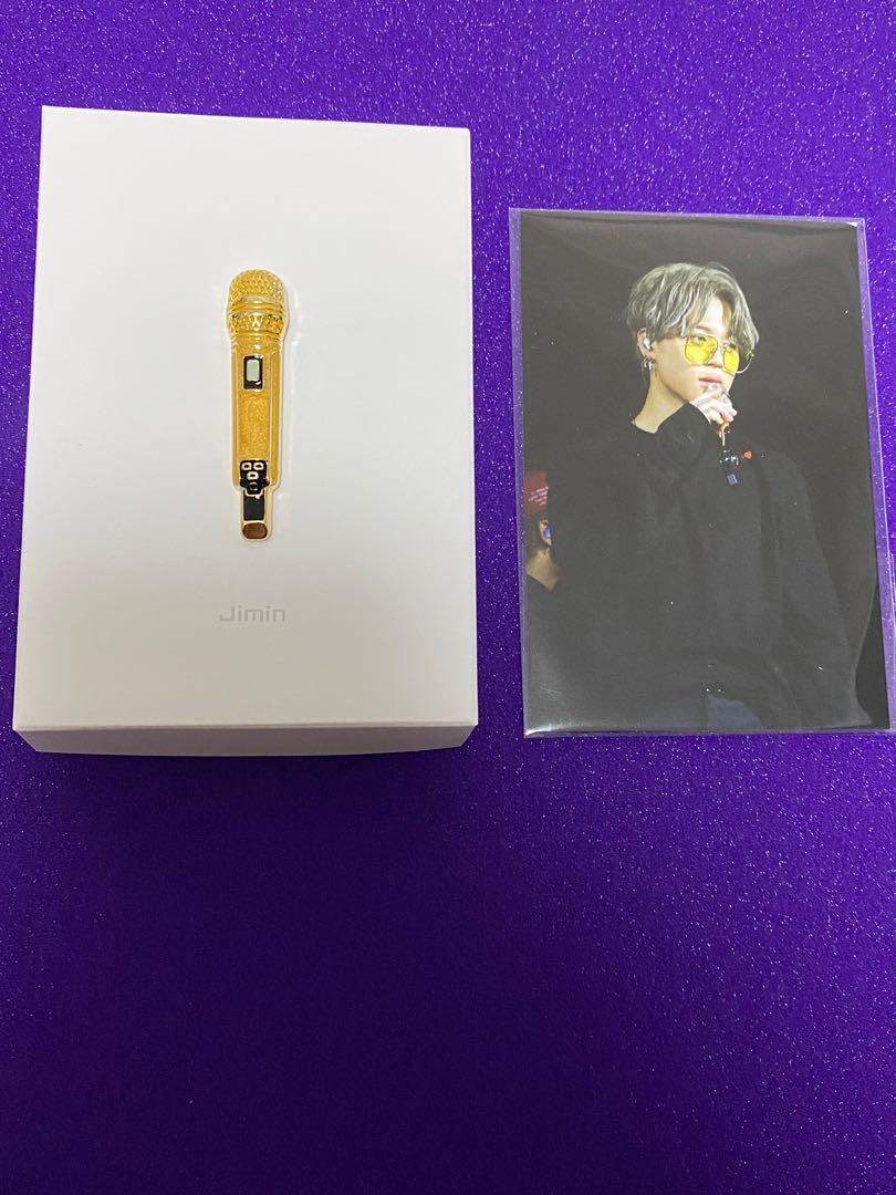 WTT/WTS BTS Mic badge pc Jimin V Jungkook, Hobbies & Toys, Memorabilia