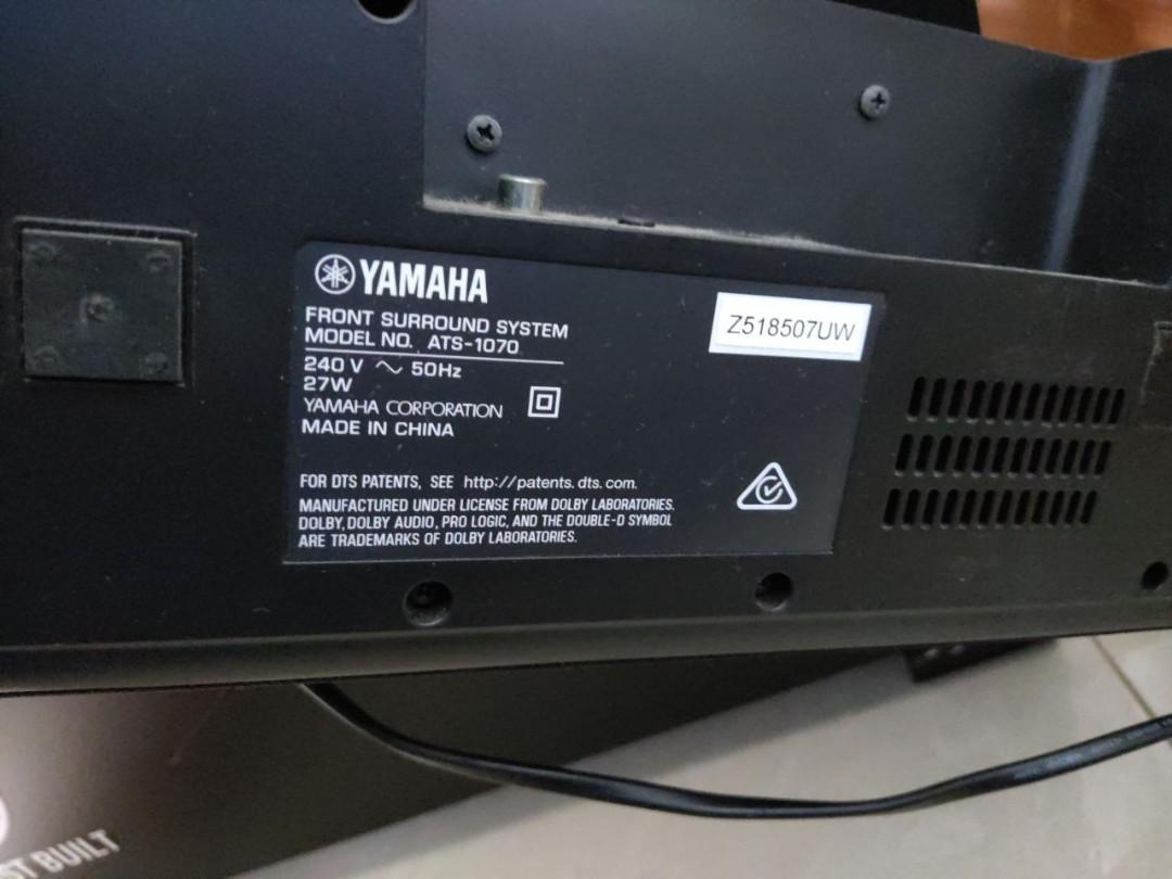 Yamaha ATS 1070, Audio, Soundbars, Speakers & Amplifiers on Carousell