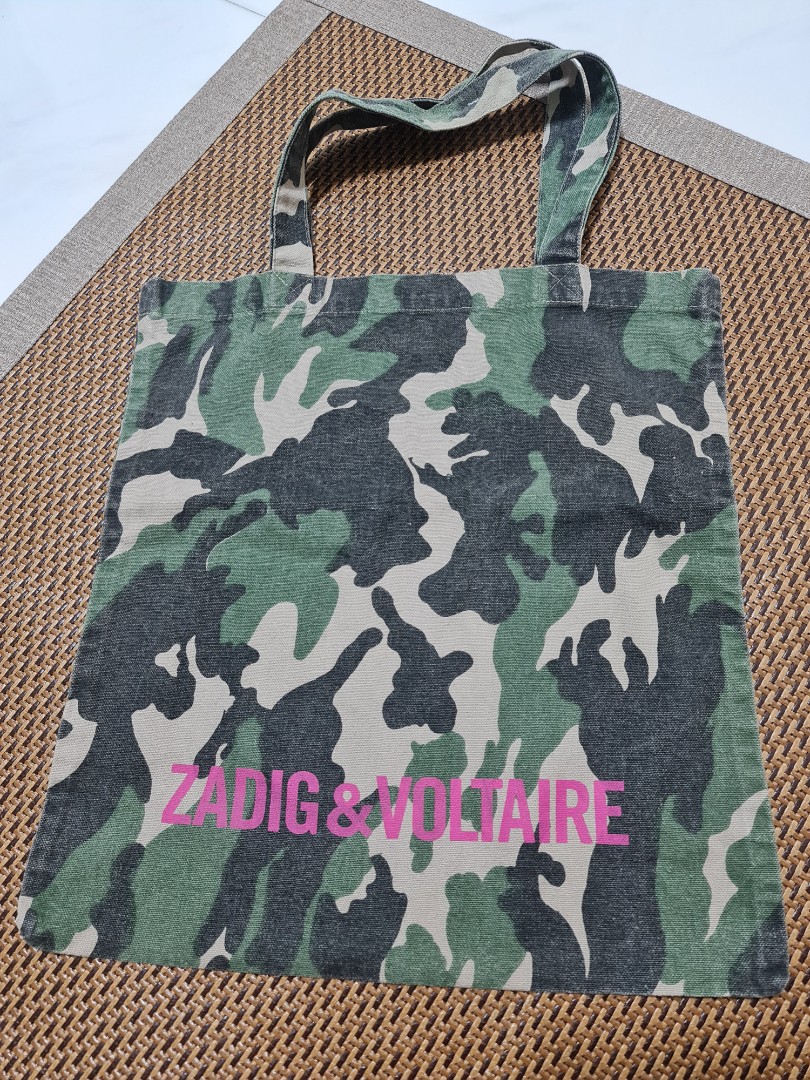 Zadig & Voltaire Canvas Tote Bag, Women's Fashion, Bags & Wallets, Tote