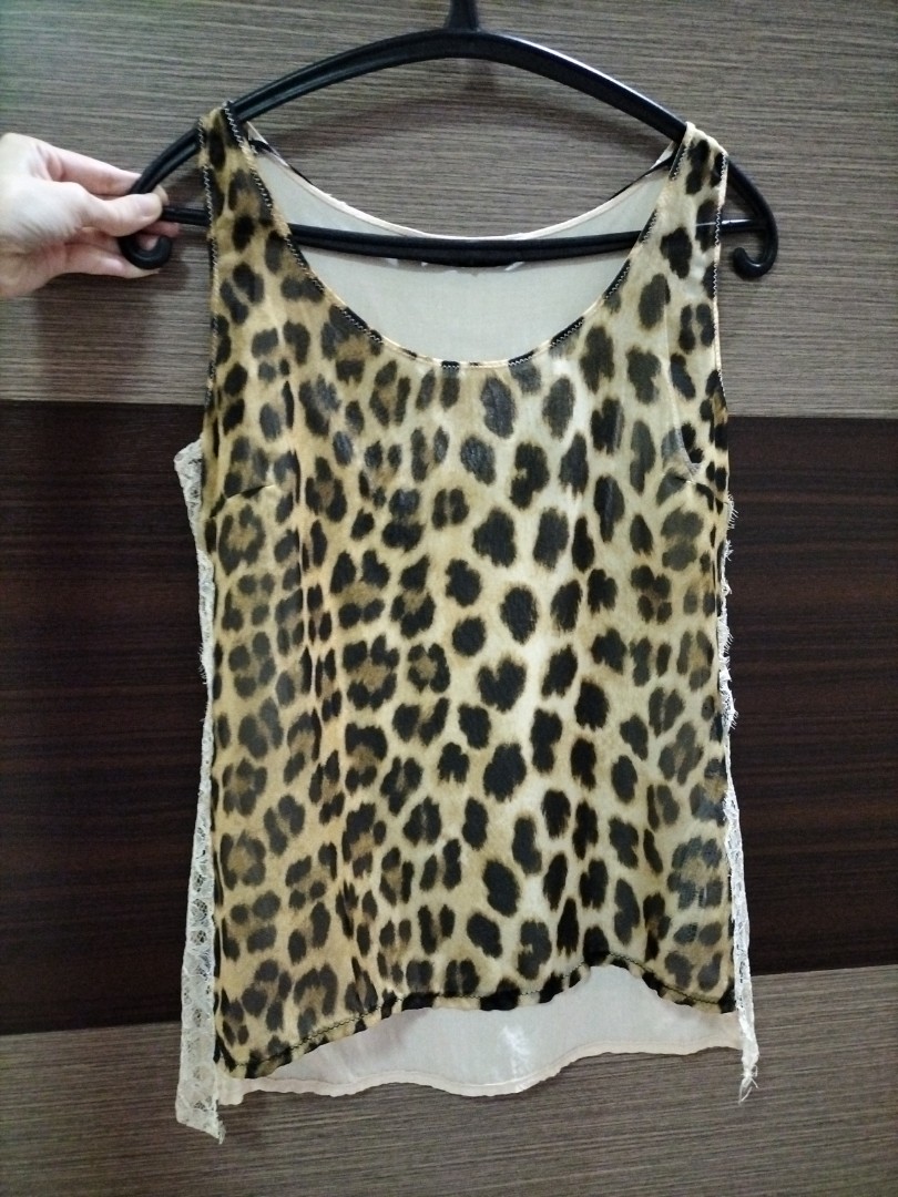 zara top leopard