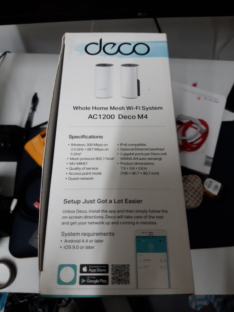 TP Link Deco M4 Unboxing and Setup // Unboxing the Deco M4 AC1200 