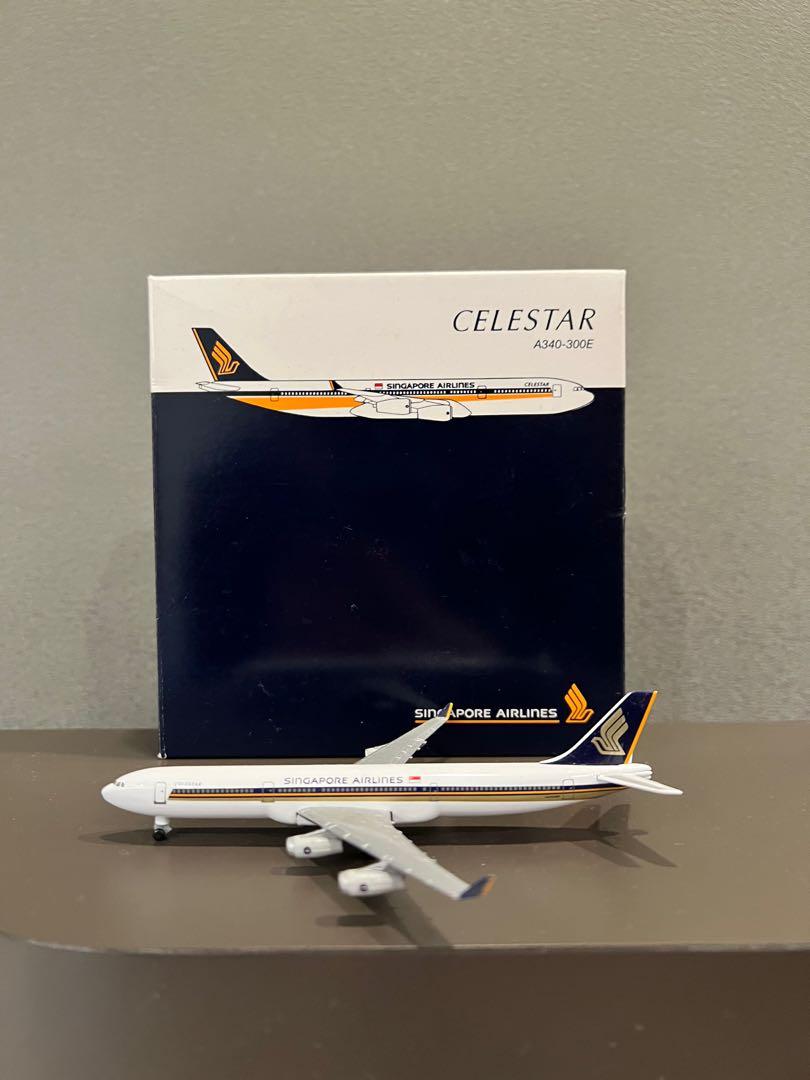 Airbus a340-300e Singapore Airlines Herpa 504553 1:500 