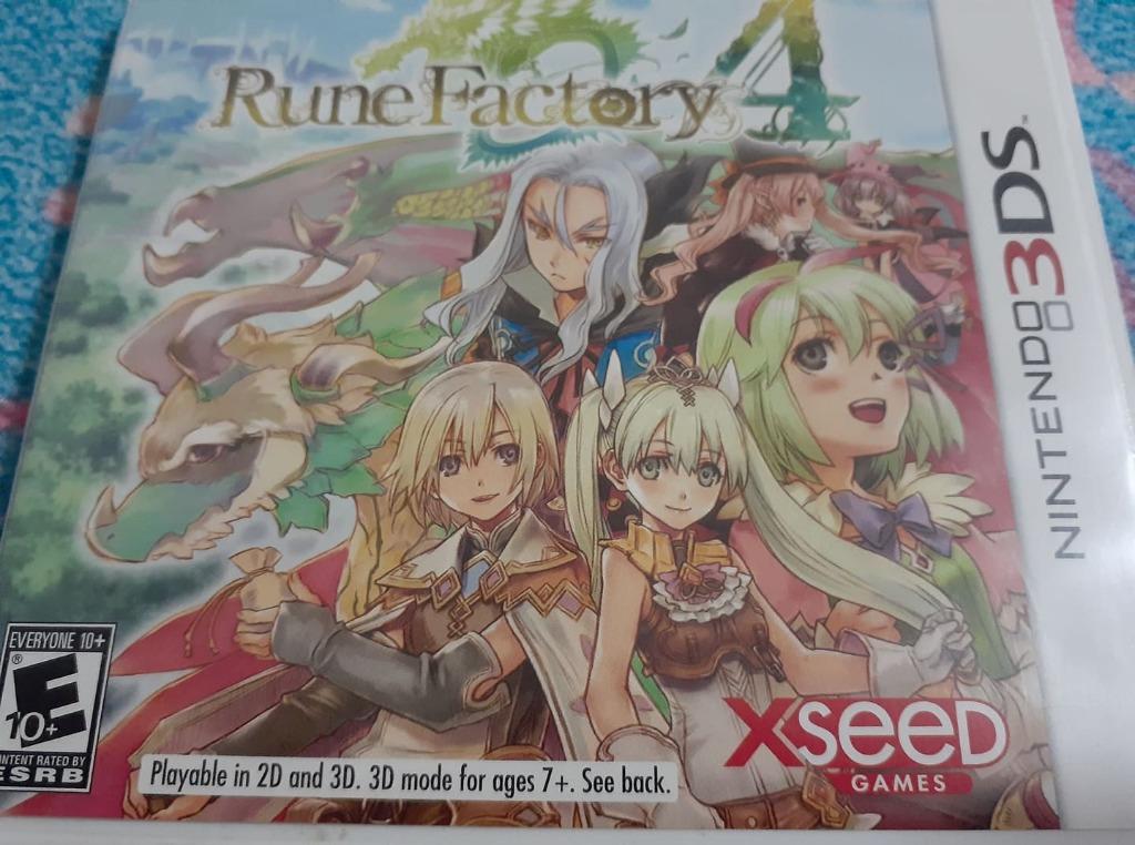 3ds Rune Factory 4 (Category: Nintendo) located in Quezon City. Submitted by overlord_jt56 (Listing ID 1137496715, Image 1). Description: Selling Original Nintendo 3DS Game Rune Factory 4 Used - Like New Complete in Box RFS: Need Cash Meetup: Stellar Place, Visayas Avenue (Weekdays- Tue and Thur) Can be shipped (grab, lalamove, etc.)- BUYER should arrange shipment and shoulder the delivery expense. (Mon- Sun).