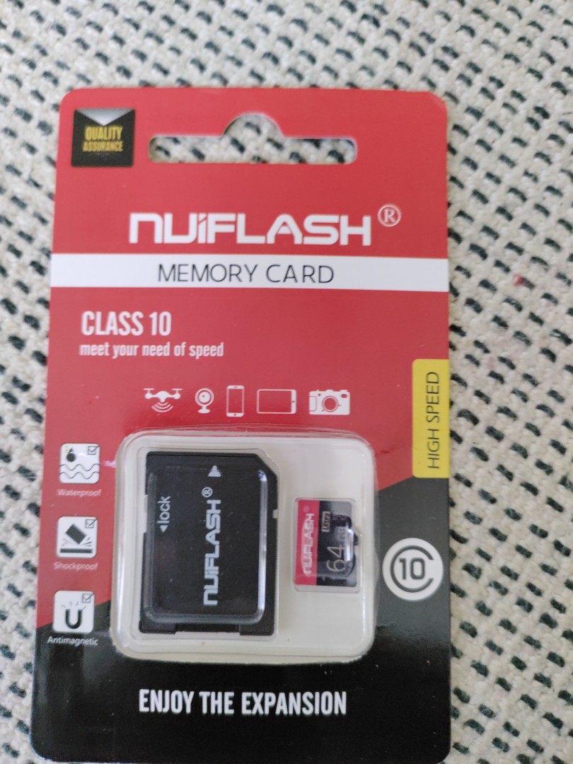 KEROK 64GB Micro SD Memory Card High Speed Class 10 Micro SD SDXC Card with SD Adapter 64GB