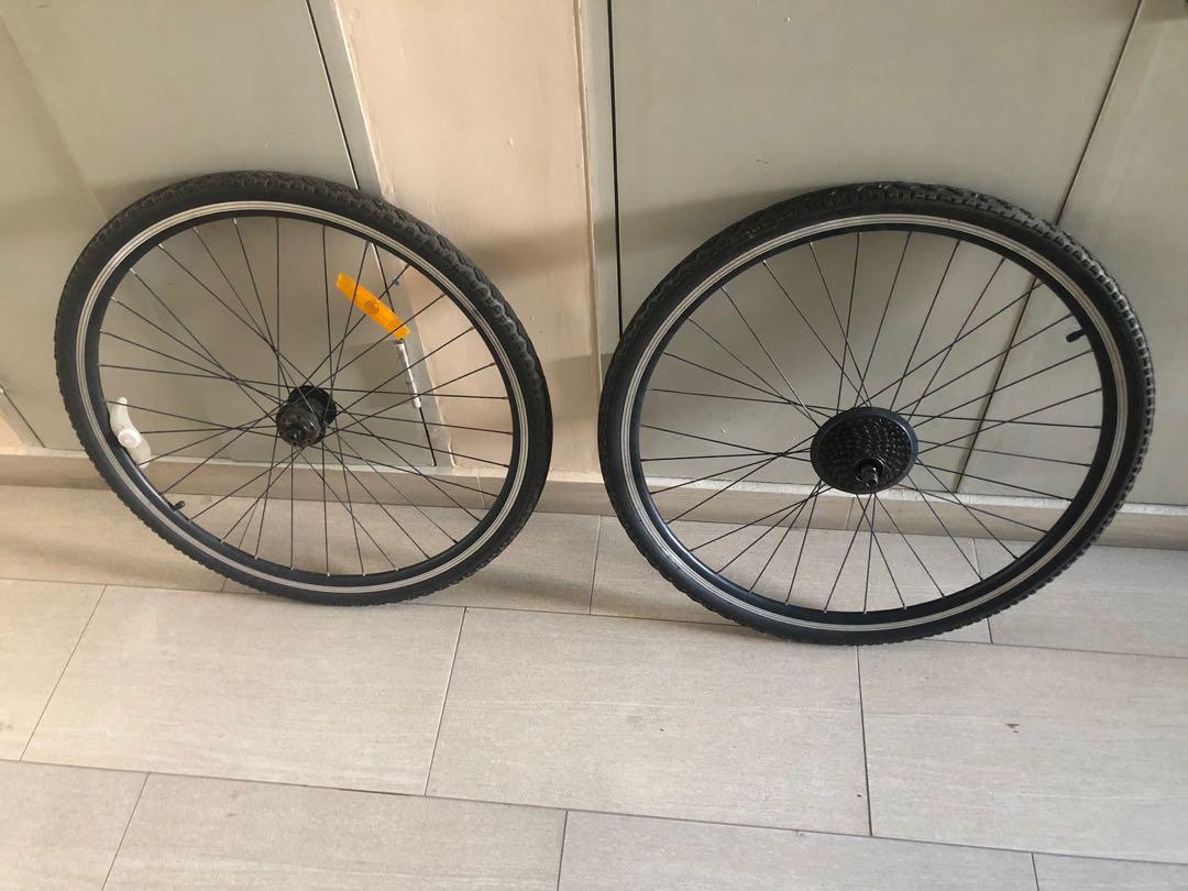 700c x 38 wheel set