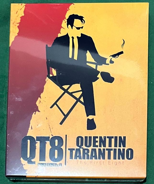 全新 昆頓塔倫天奴鬼才的血與夢qt8 The First Eight 韓國版bluray 附精美小冊子 英語發音 中文字幕 Quentin Tarantino唯一的紀錄片 值得珍藏 興趣及遊戲 音樂樂器