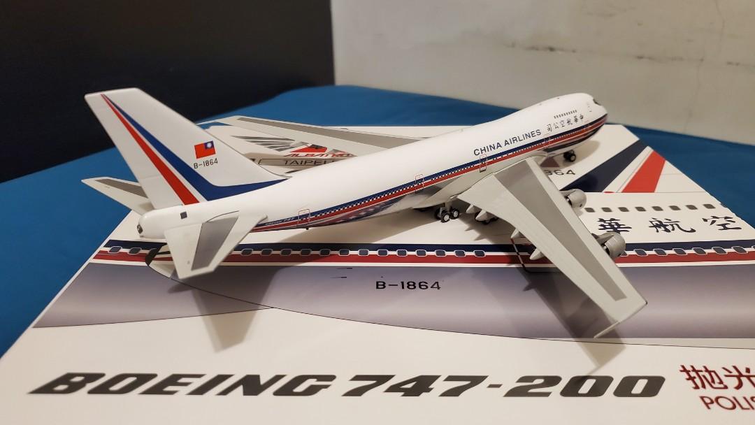 拋光限量版] Albatros 1:200 中華航空China Airlines B747-200, 興趣及
