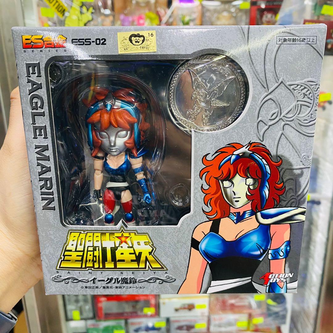 特價清貨astion Toys Es合金series 聖鬥士星矢eagle Marin 聖闘士星矢魔玲 興趣及遊戲 玩具 遊戲類 Carousell