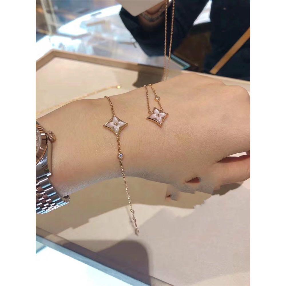 Louis Vuitton - Color blossom BB Star bracelet, pink gold, pink