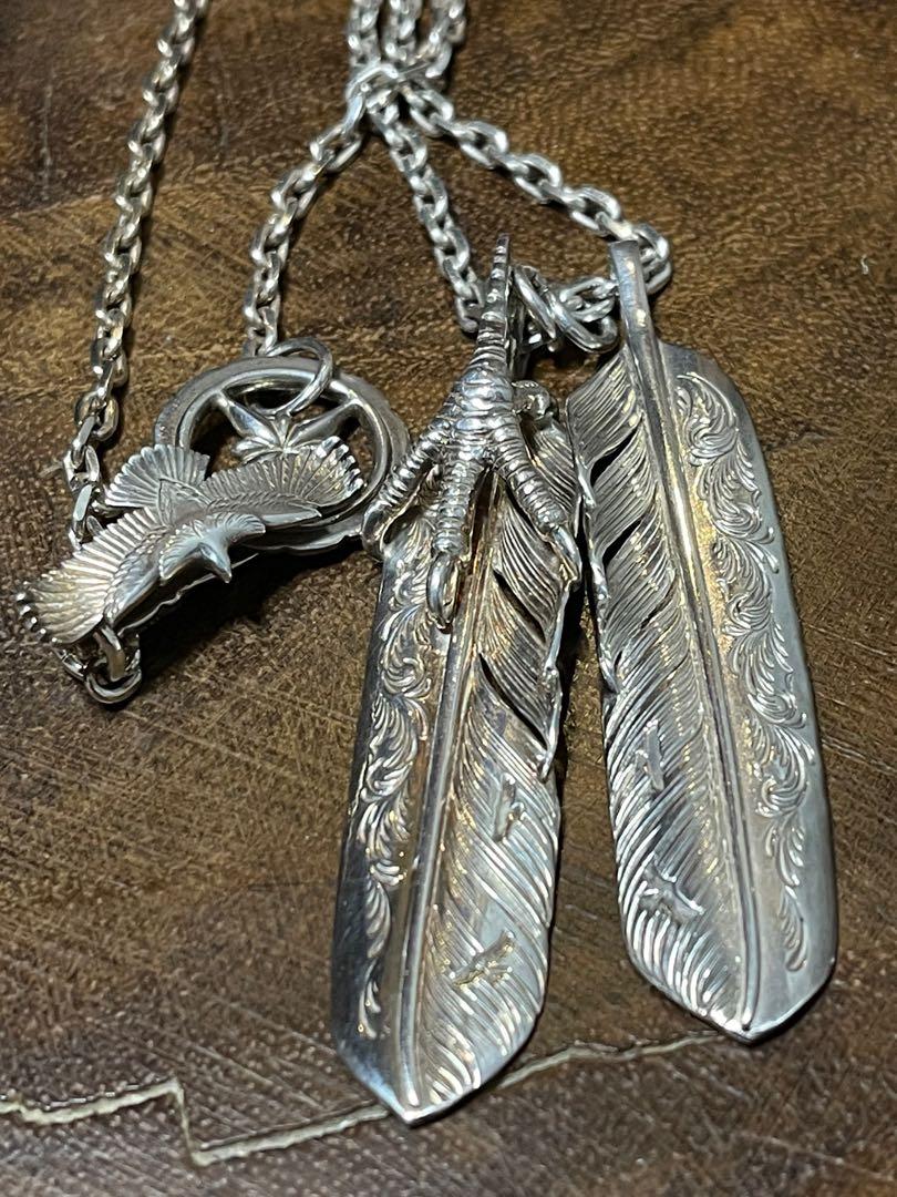 新作ウエア 鷲見太郎 Taro Washimi eagle claw pendant 02 ネックレス