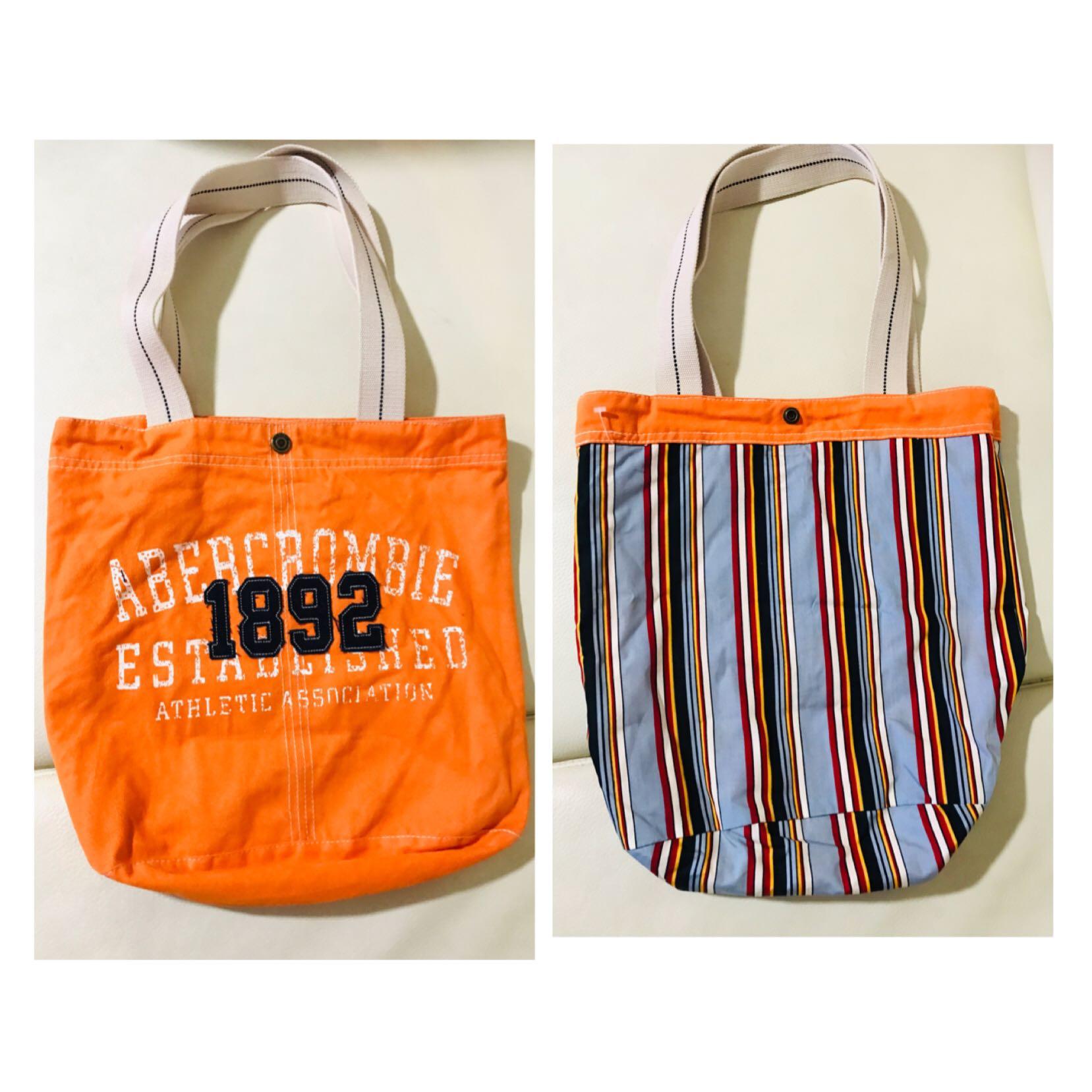 Abercrombie Fitch double sided bag