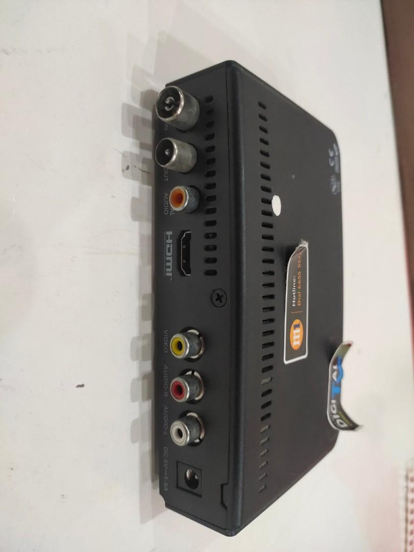 Advanced Digital Tv setup Box(includes adapter), TV & Home Appliances