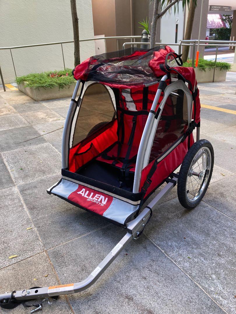 Allen 2 kid bike trailer, Sports Equipment, Bicycles & Parts, Parts