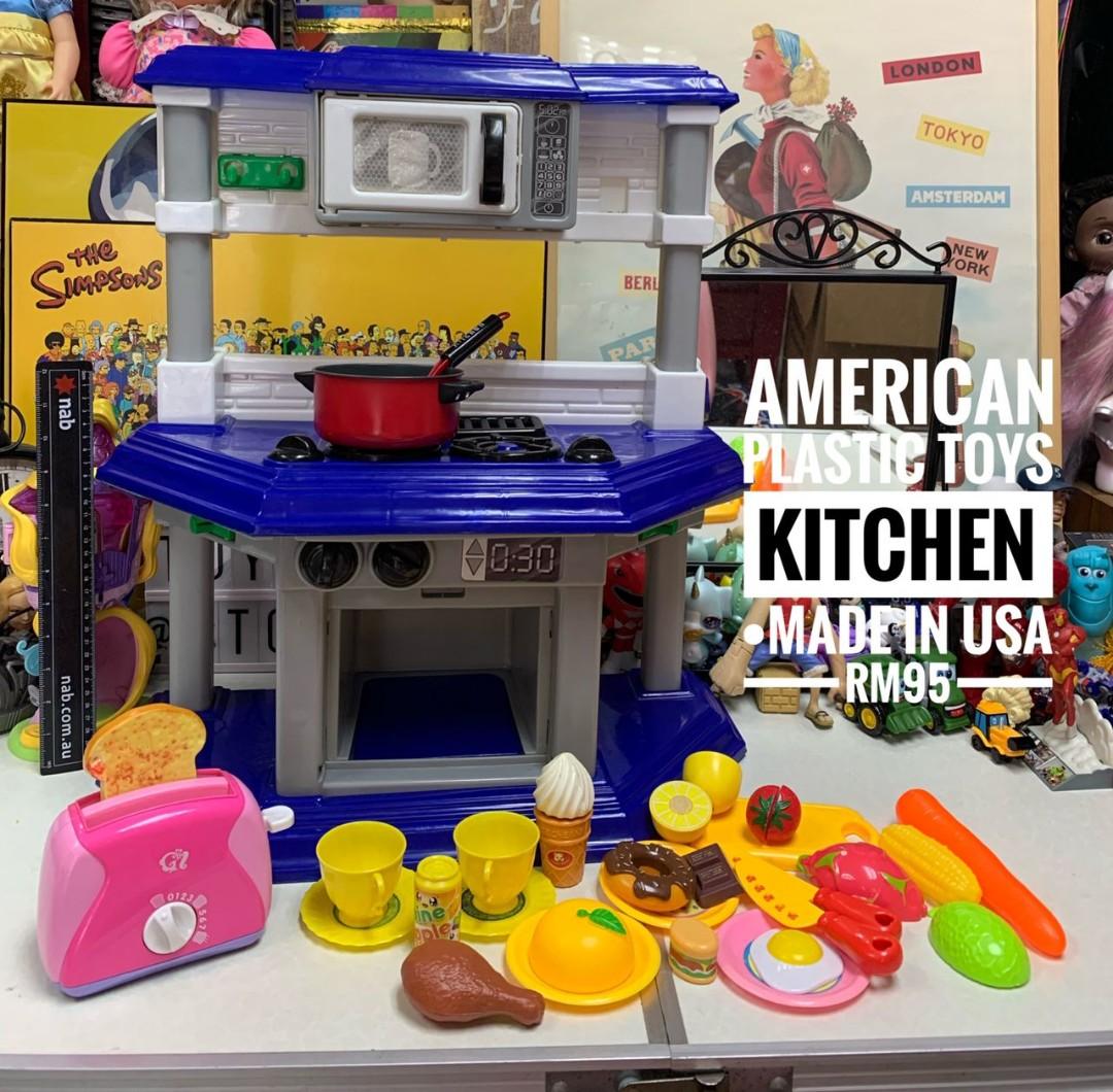 American plastic toys kitchen store