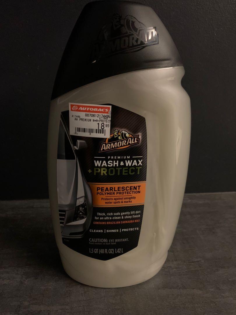 Armor All Premium Wash & Wax Protect Car Shampoo, Car Accessories