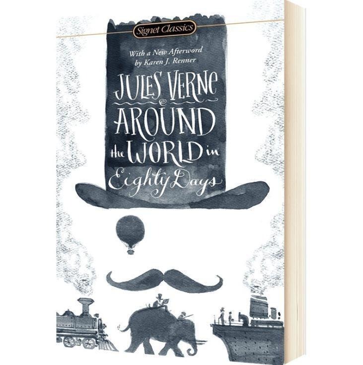 Around the world in eighty days book by jules verne hobbies toys