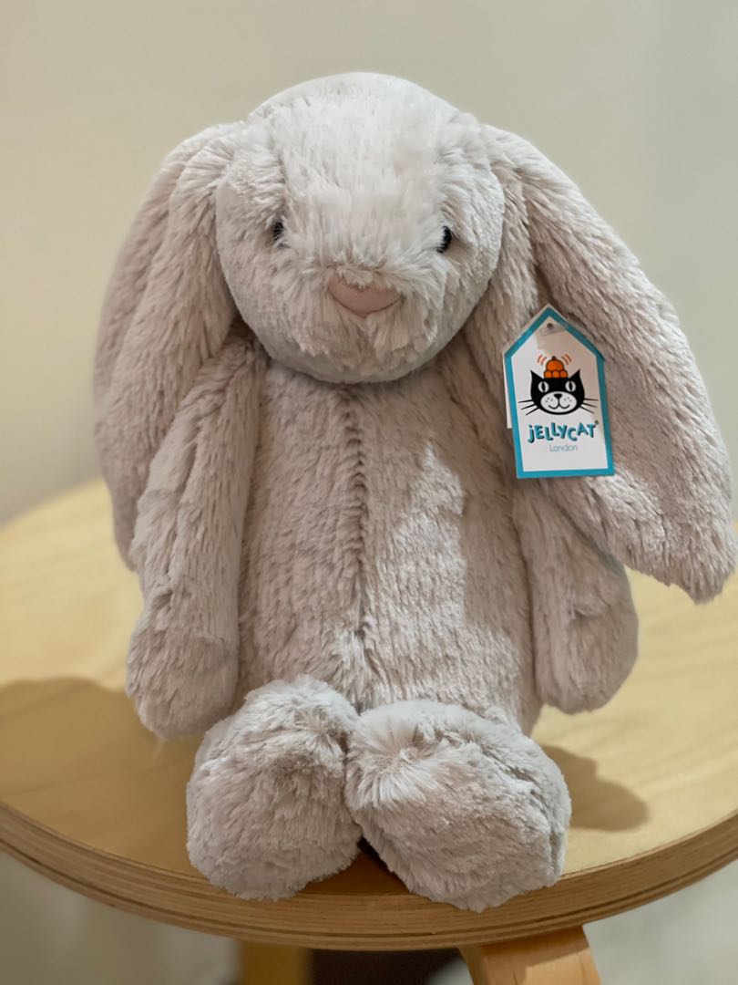 Jellycat fluffy online oatmeal bunny