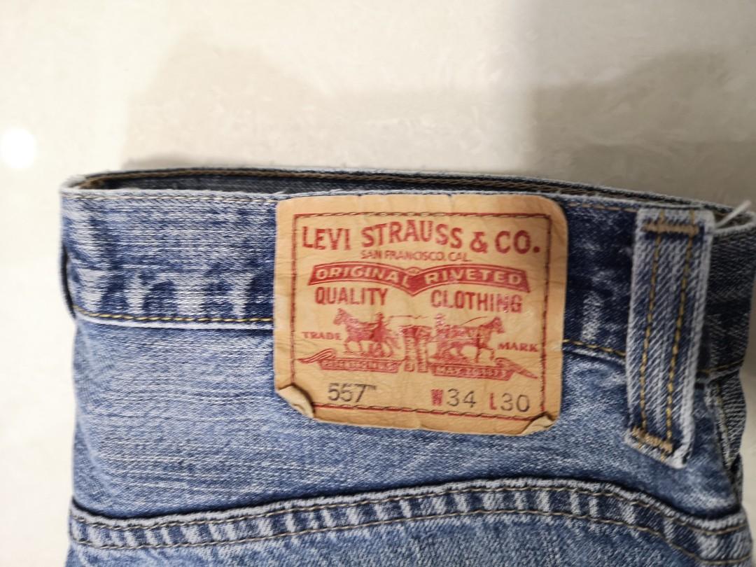 Levis 557 cheap mens jeans