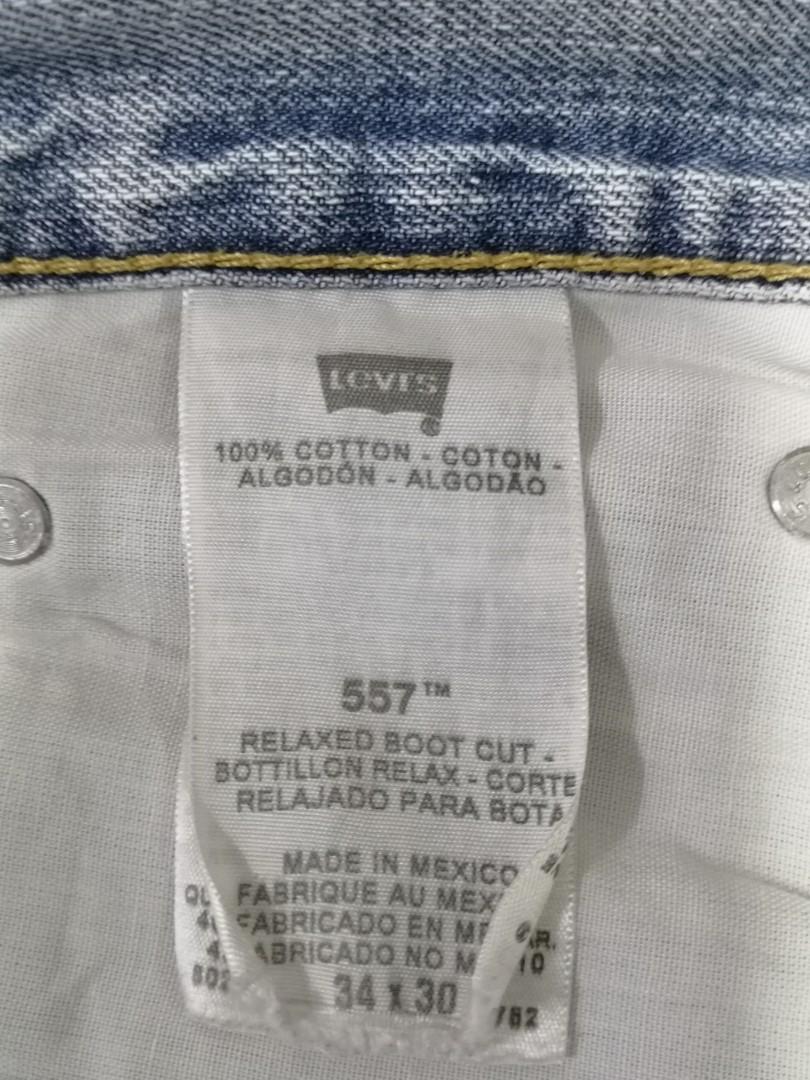 Levi's 557 relaxed boot cut jeans hotsell