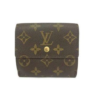 Authentic Louis Vuitton Monogram Portefeiulle Elise Trifold Wallet