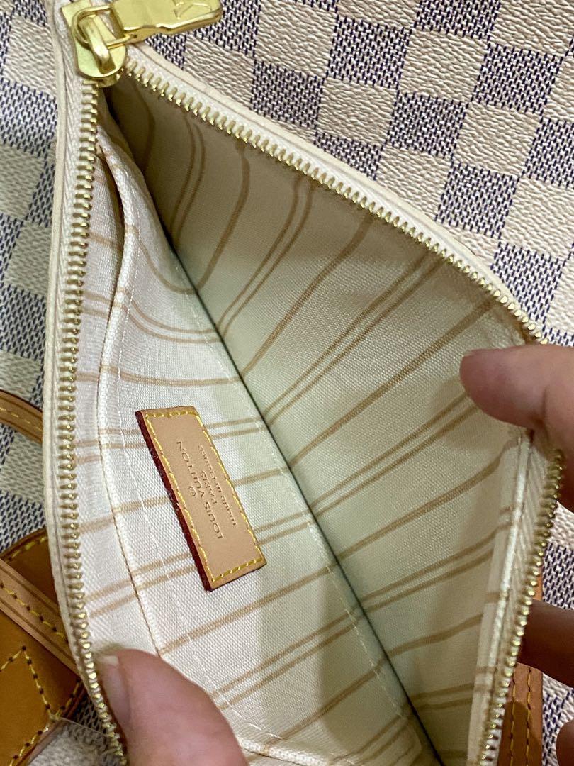 AUTHENTIC LV Damier Azur Pouch / Wristlet (From Neverfull PM) (Category: Luxury Bags & Wallets) located in Quezon City. Submitted by closetofcoco (Listing ID 1137595189, Image 3). Description: GUARANTEED AUTHENTIC PM FOR INQUIRIES NO LOW BALLING DISCLAIMER: Coco’s Closet is not affiliated or associated with any of the brands featured. All copyrights reserved to the respective original brand holders. .