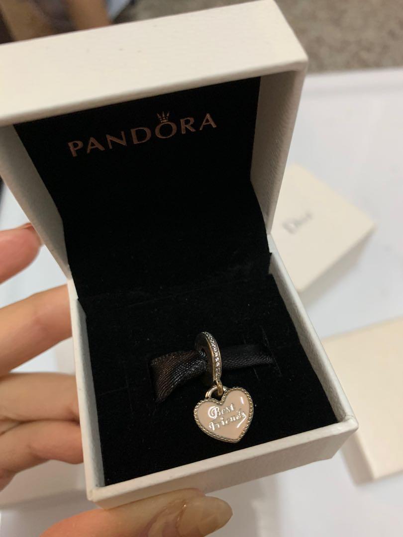 Authentic Pandora Charm- Best friend, Women's Fashion ...