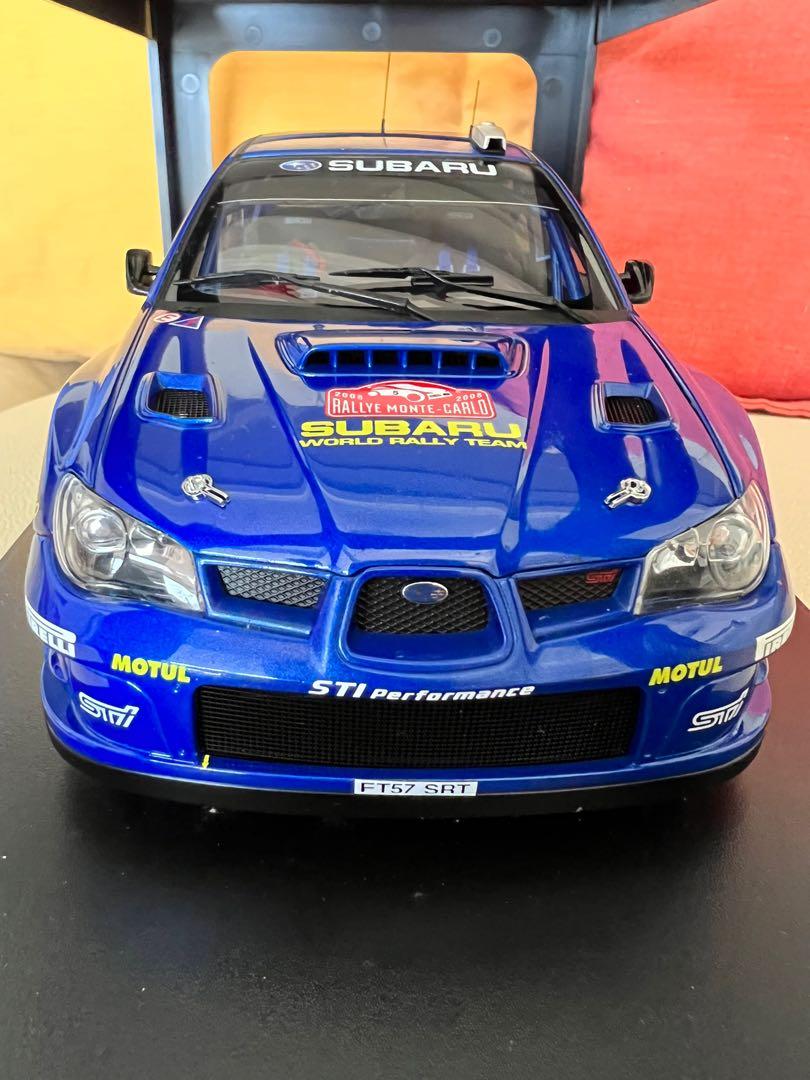 Autoart 1 18 Subaru Impreza Wrc 08 Solberg Toys Games Diecast Toy Vehicles On Carousell