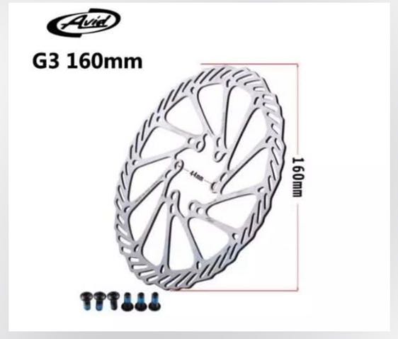 avid g3 160mm rotor