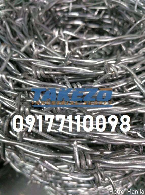 Barbed Wire (30kgs) (Category: Construction & Building Materials) located in Manila. Submitted by joeyroque09 (Listing ID 1137518747, Image 1). Description: For more information and fast transactions, contact 09177110098. __________ Location: Mayhaligue St. Abad Santos Manila Waze: Takezo Industrial Supply (Landmark: Uno High School) 126 Medicion 2B Imus Cavite Waze: Takezo Industrial Supply (Landmark: Sea Oil).