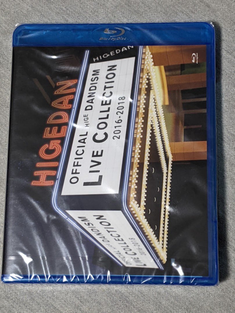 日本版BD Official Higedism Blu-ray LIVE COLLECTION 2016-2018