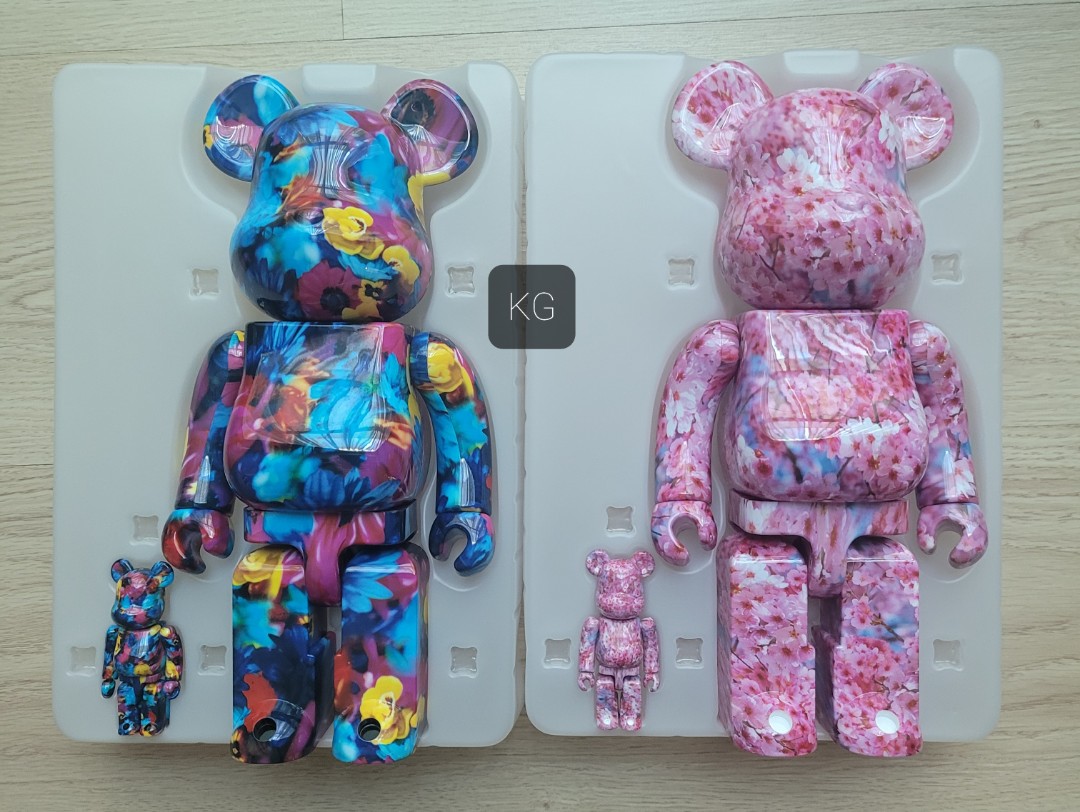 mika ninagawa BE@RBRICK Anemone400%&100%