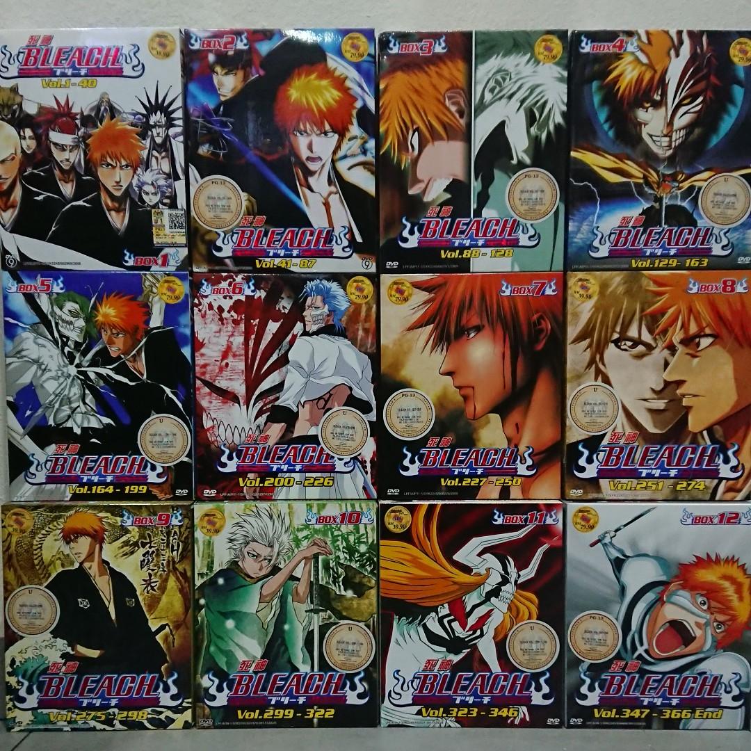 Bleach Complete DVD Box Set, Hobbies & Toys, Collectibles & Memorabilia