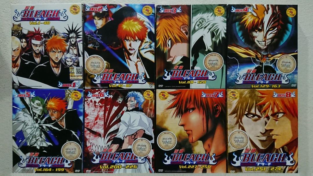 Bleach Complete DVD Box Set, Hobbies & Toys, Collectibles & Memorabilia